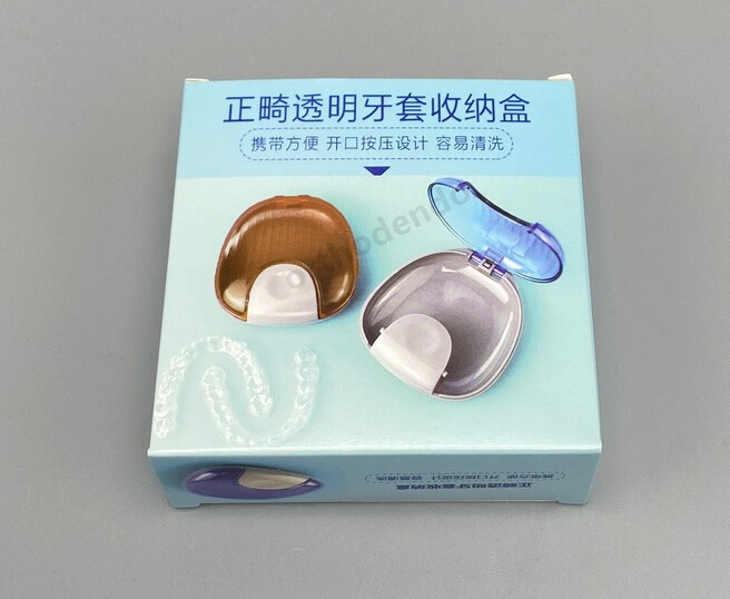 Dental Orthodontic Retainer Denture Storage Case Box Mouthguard Container Cases