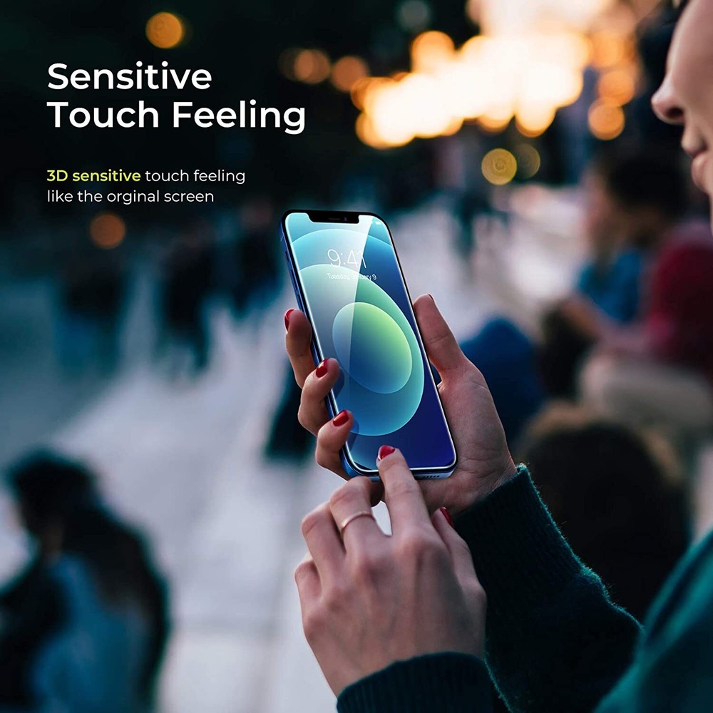 For iPhone 15 14 13 12 Pro Max Tempered Glass Screen Protector Camera Protector