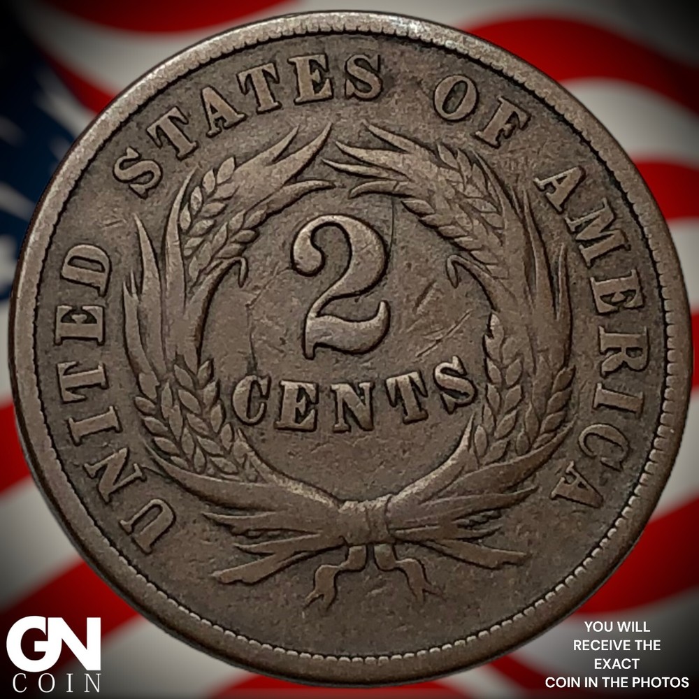 1869 2 Cent Piece M6506