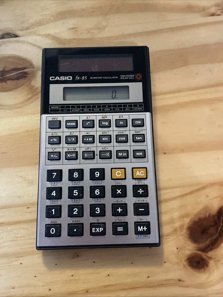 Casio fx-85 Scientific High Power Solar Cell Calculator