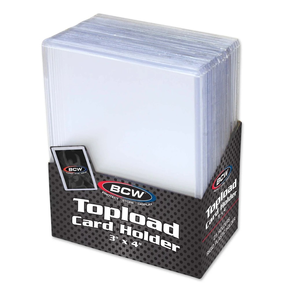 BCW 3x4 Standard Toploader