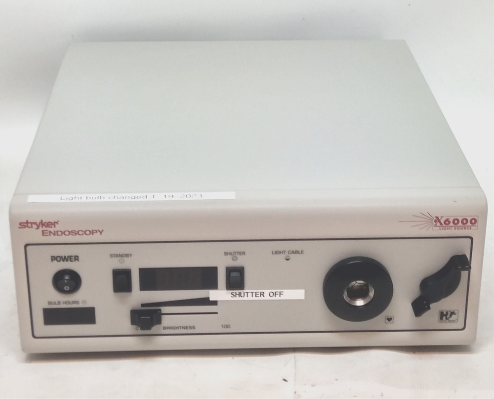 Stryker X6000 Endoscopy Light Source 220-185-000