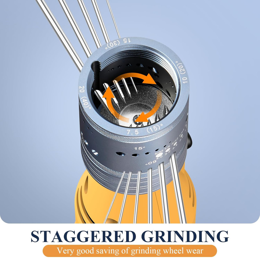 Tungsten Electrode Sharpener Grinder Head,Tungsten Sharpener for Tig Welding wit