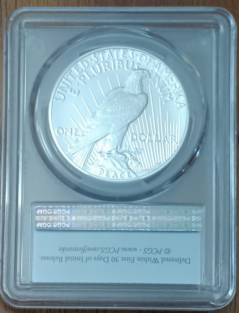 2024 Peace dollar, PCGS MS-69