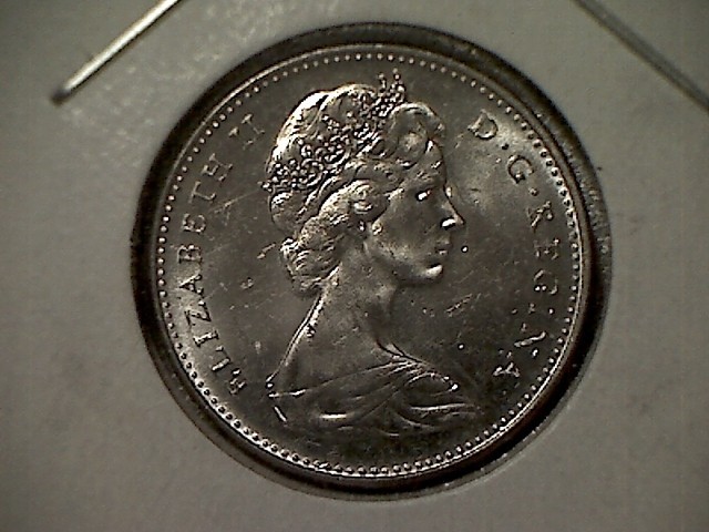 1965 Canada Uncirculated, Proof-Like - 5 Cent Coin (B)