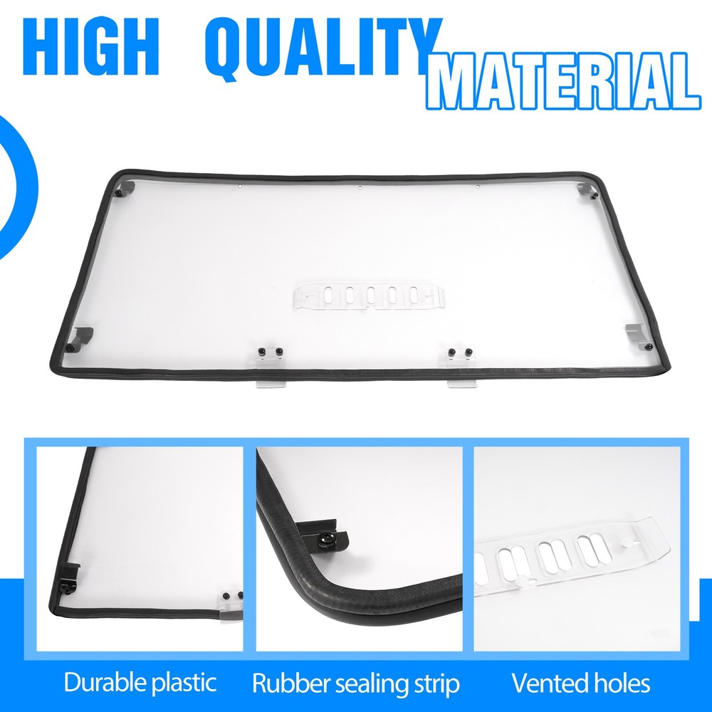 Rear Windscreen Windshield Back Window For CF MOTO UForce 600 2021-2025 Clear