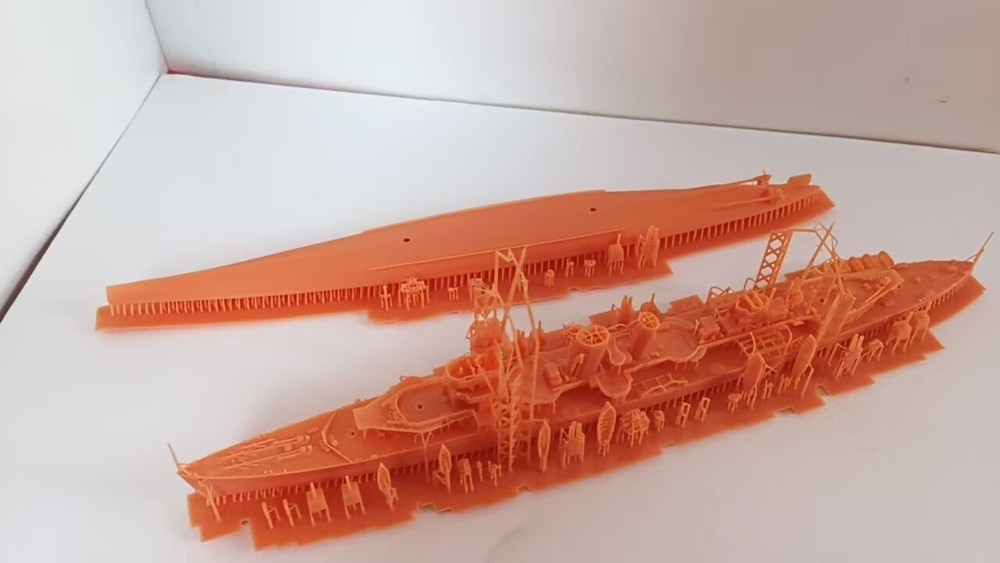 1/700 UK D-classlight cruiser model unpainted kit-