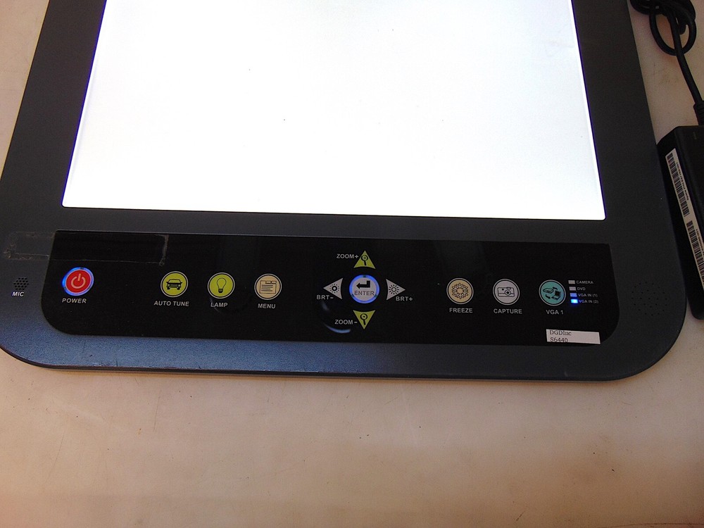 Lumens PS760 Desktop Camera Projector Visualizer With Power Supply S6440
