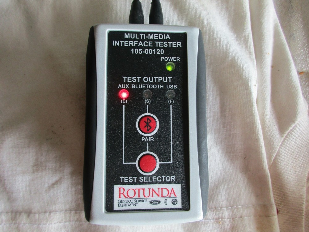 FORD ROTUNDA OTC TOOL 105-00120 MULTI-MEDIA INTERFACE TESTER