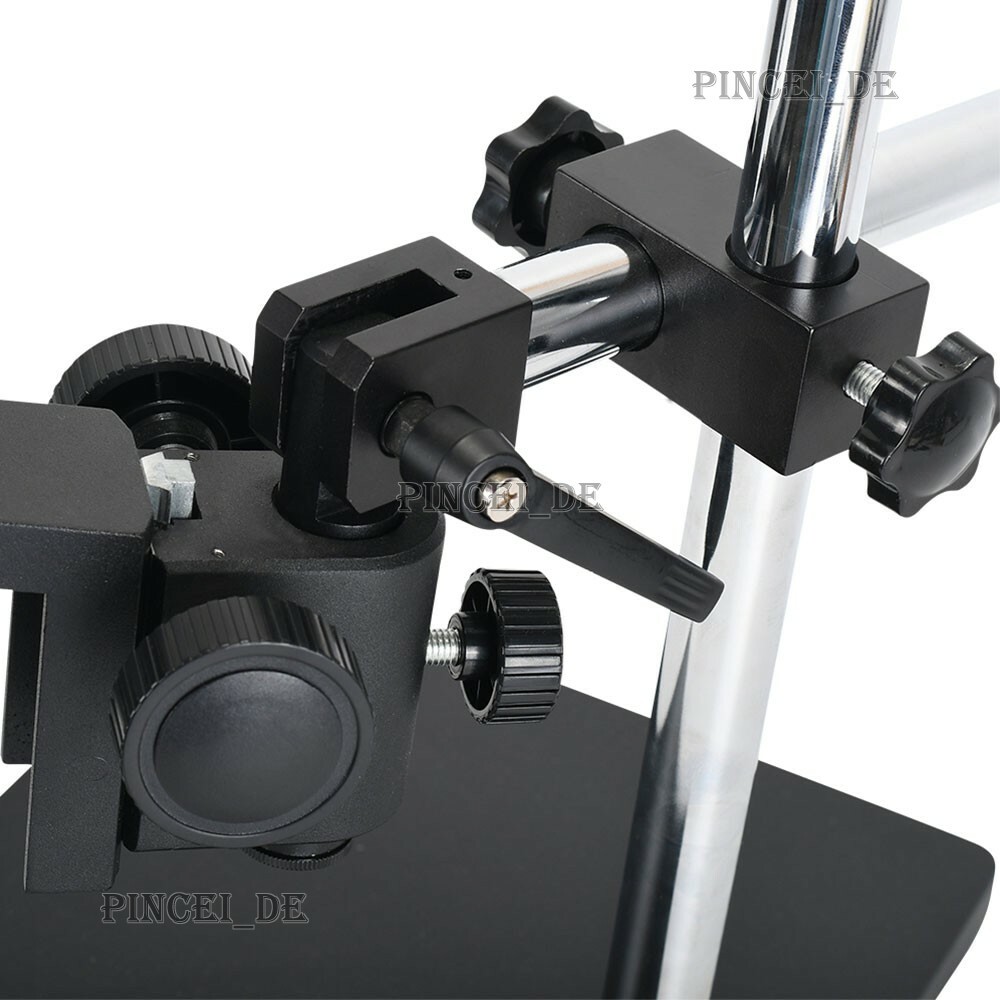 Digital 51MP Microscope Camera 180X C Mount Lens Set For PCB CPU Watch Repair
