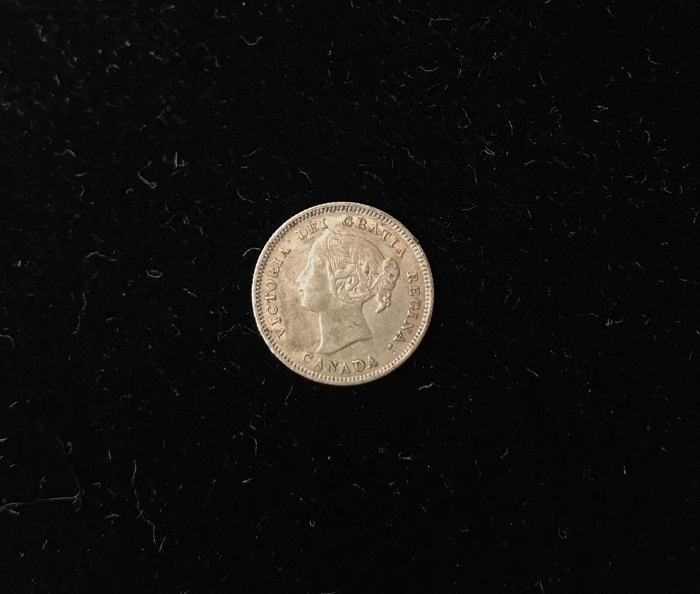 1900 Canada 5 Cents oval 0's