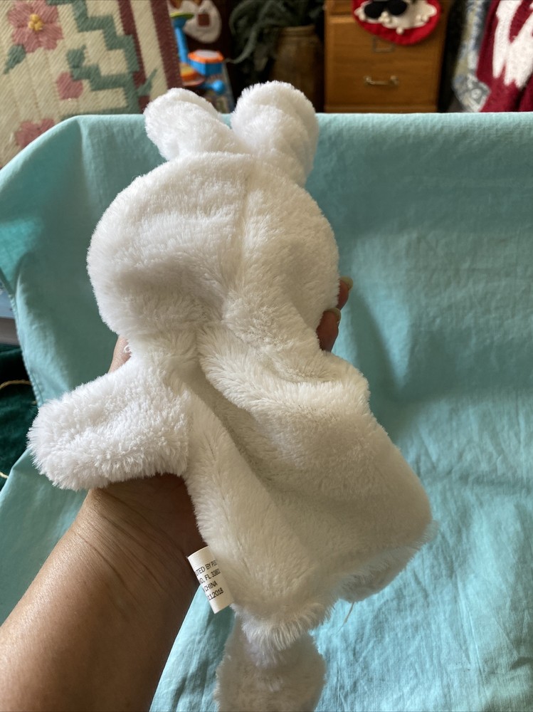 Easter Bunny White Rabbit small hand white Puppet Used Generic Brand