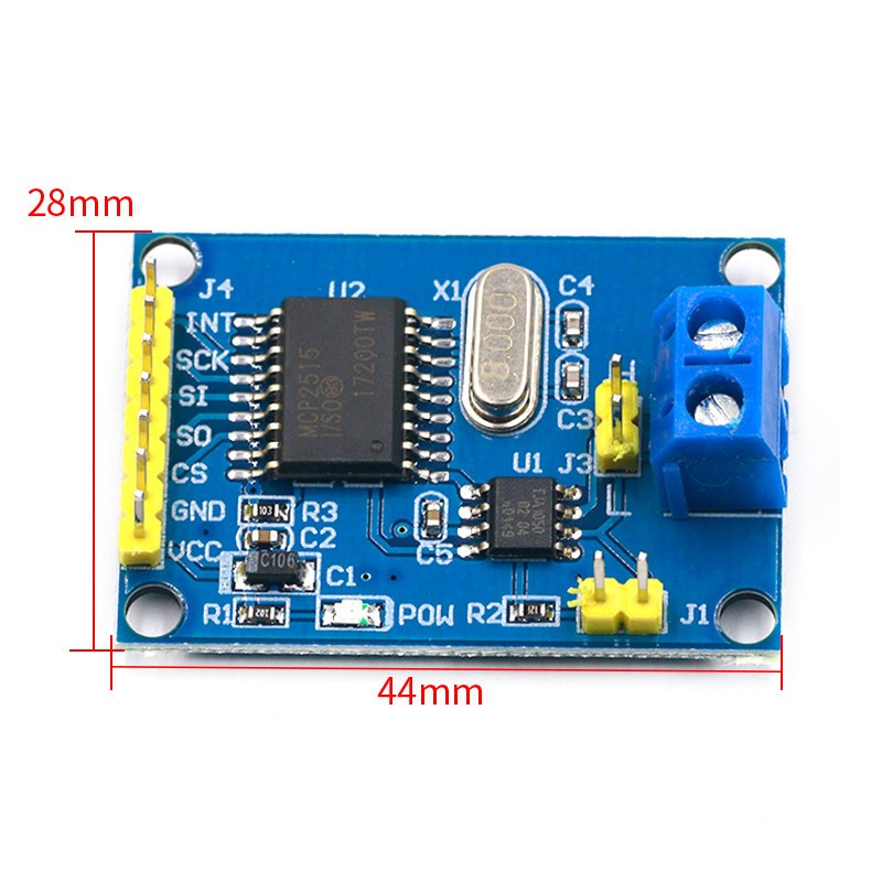 1PC MCP2515 CAN Bus Module TJA1050 Receiver SPI Module