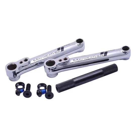 SNAFU Mayweather Cranks 170mm Black/Chrome