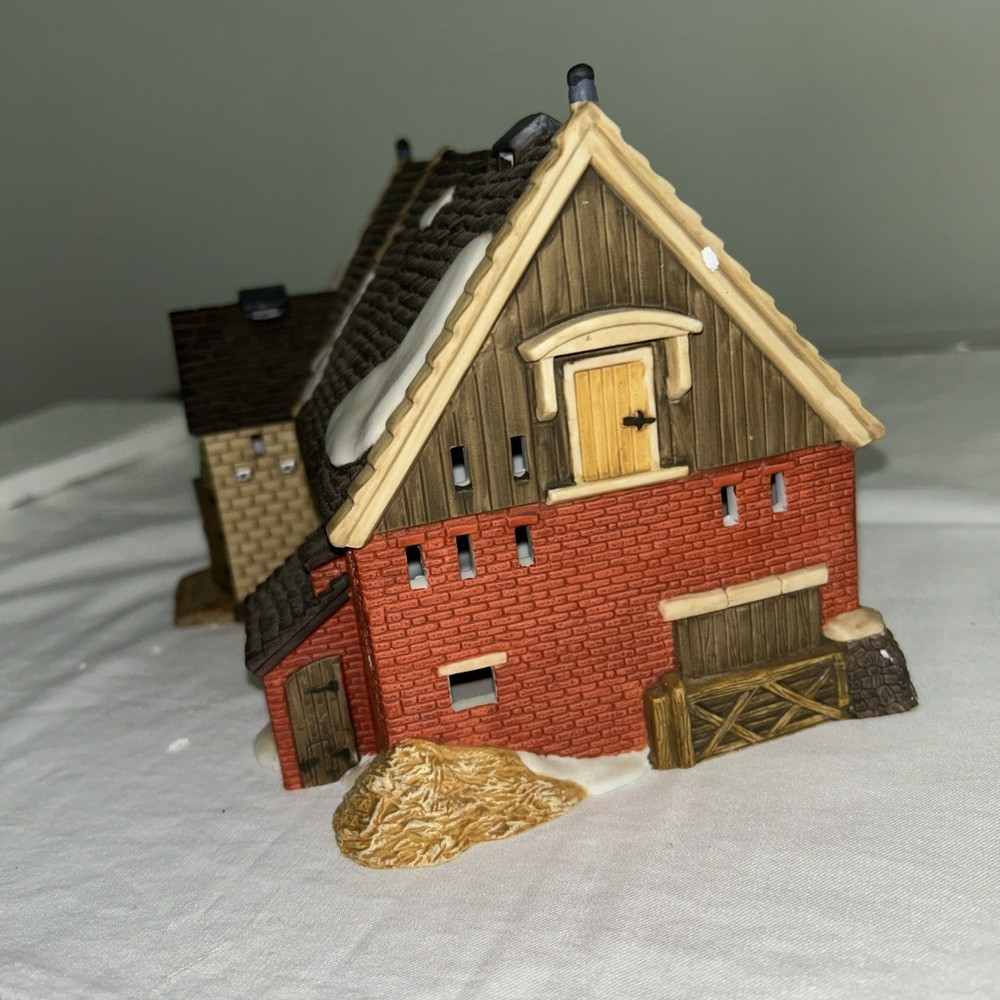 dept 56 butter tub Barn