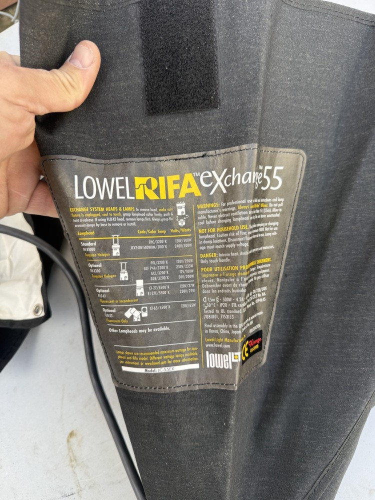 Lowel Rifa LC-55eX eXchange-Lite 21x21" Collapsible Soft Light System -