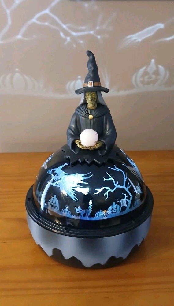 Halloween Witch Projection Led Light Show Projector  Shadow Witch  Sphere Dome