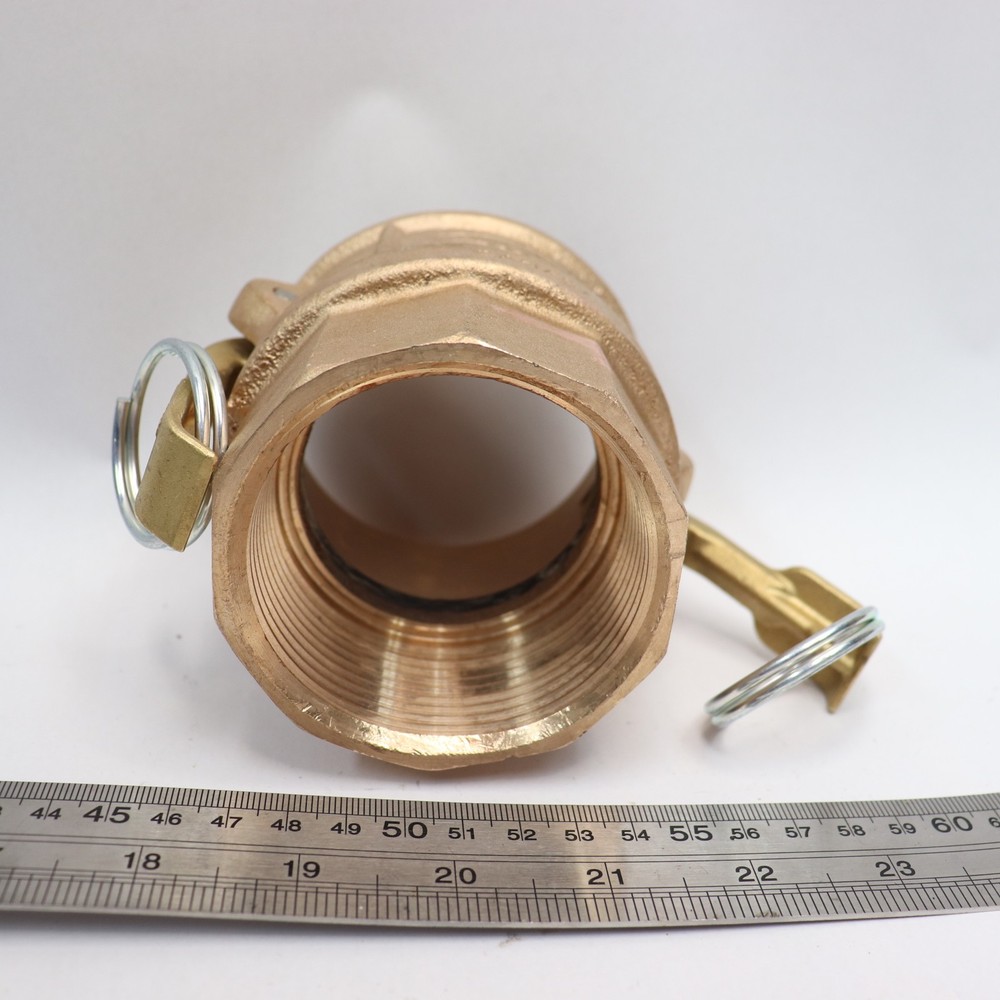 Dixon Valve Type D Coupler Brass 2-1/2" 250-D