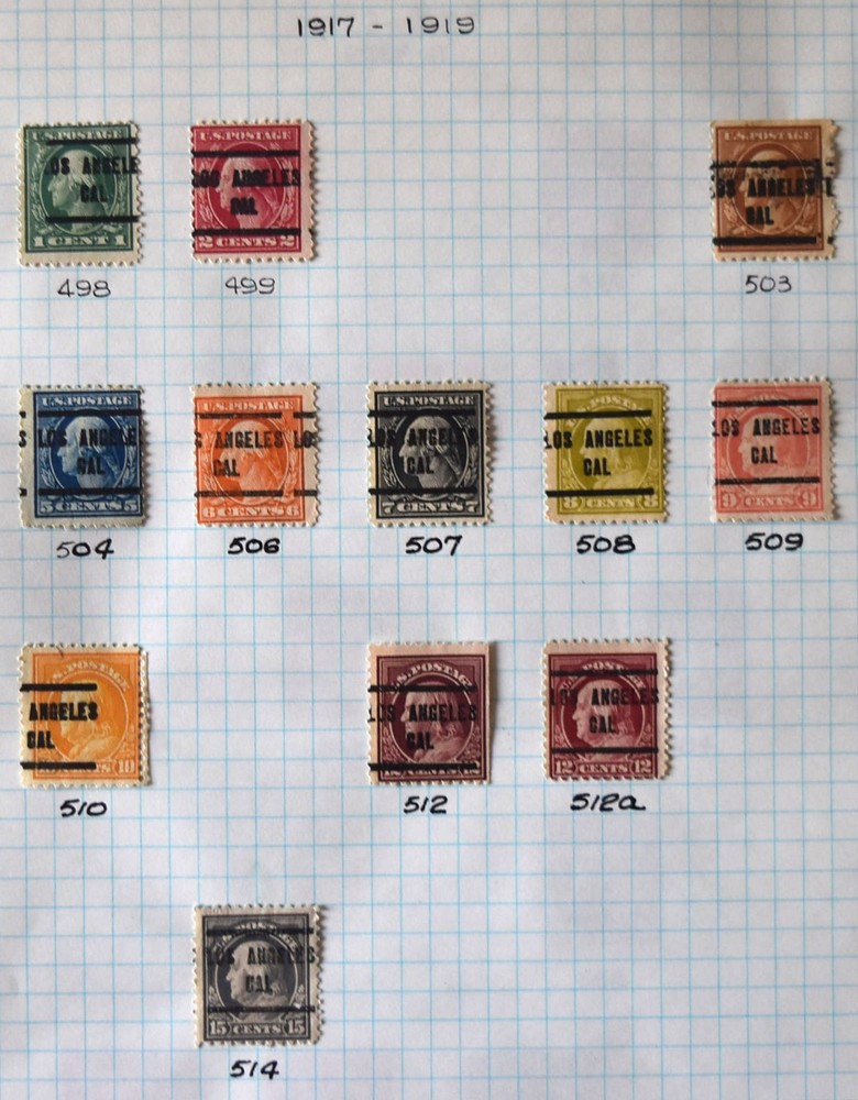 Nice Collection of US Precancel Stamps