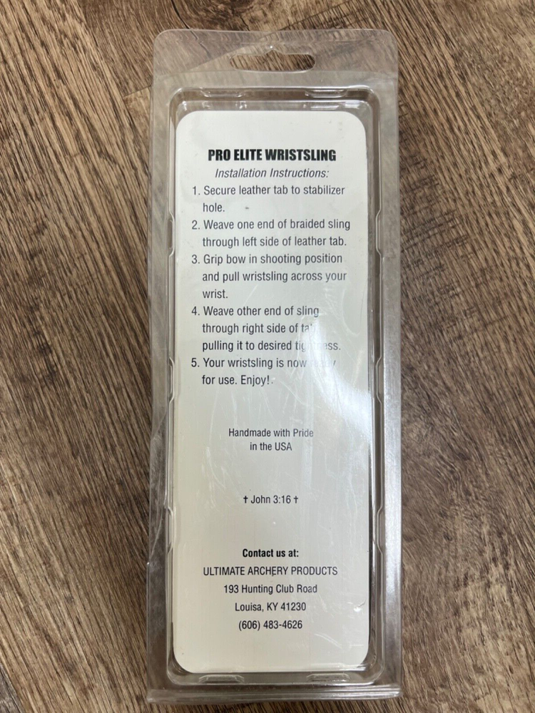 Ultimate Archery Products Pro Elite Wristsling