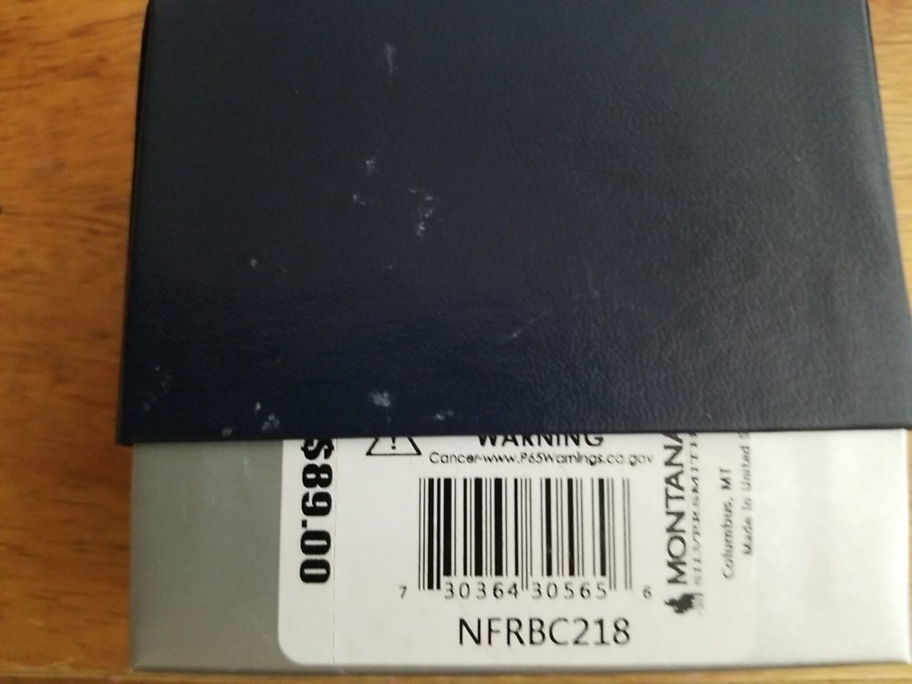 Montana Silver NFR "60th" Anniversary Cuff...MINT!!