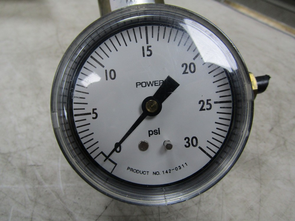 💥POWERS 1/8" SINGLE PRESSURE REDUCING VALVE 0-30 PSI 201-1001