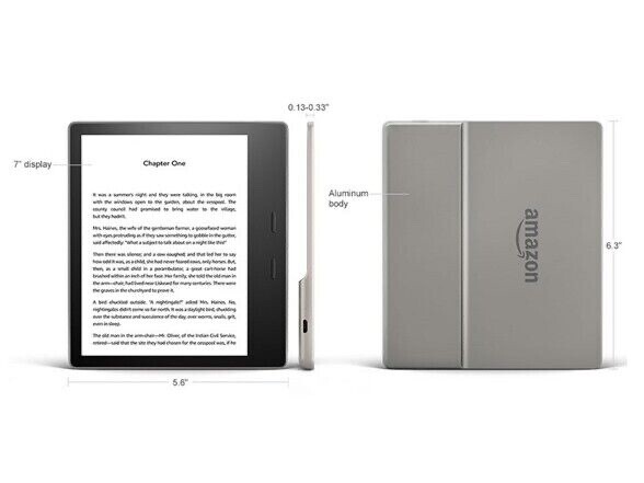 NEW Kindle Oasis Waterproof eReader 10th Gen 7” Display Page Turn Button - 8GB