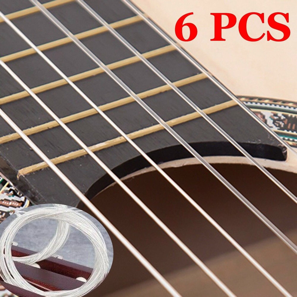 6Pcs Replacement Nylon String For Classical Acoustic Guitar Music Tool String US