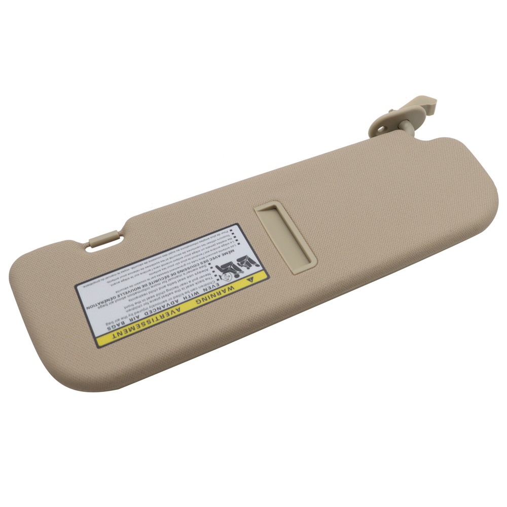 For 2011-2014 Hyundai Elantra Left Driver Side Sun Visor Beige w/Mirror