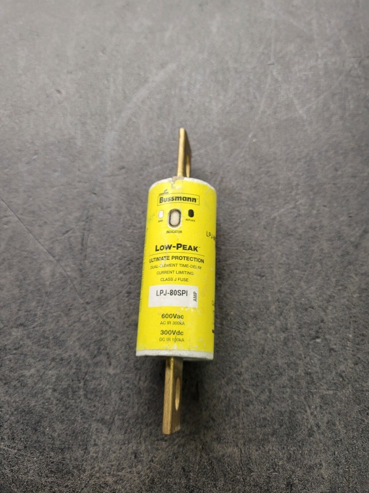 Bussman LPJ-80SP1 Low Peak Time Delay Fuse.