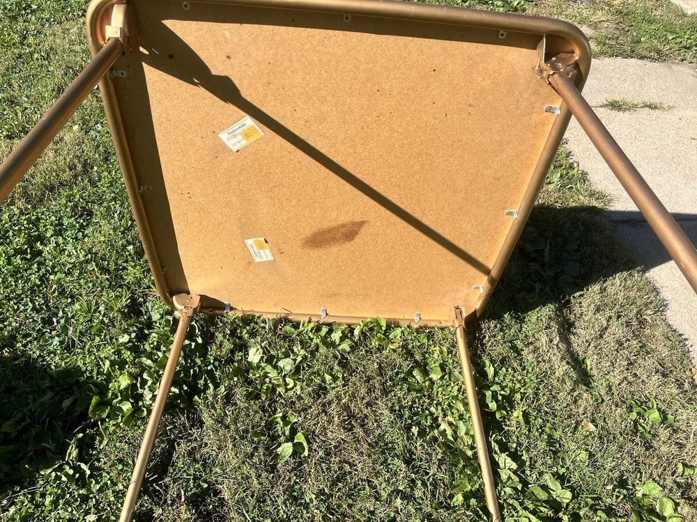 Vintage Samsonite Folding Table And Chairs