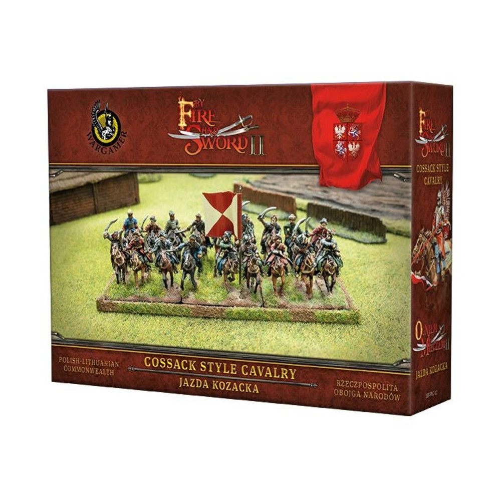 Wargamer By Fire and Sword Cossack-Style Cavalry Pack New