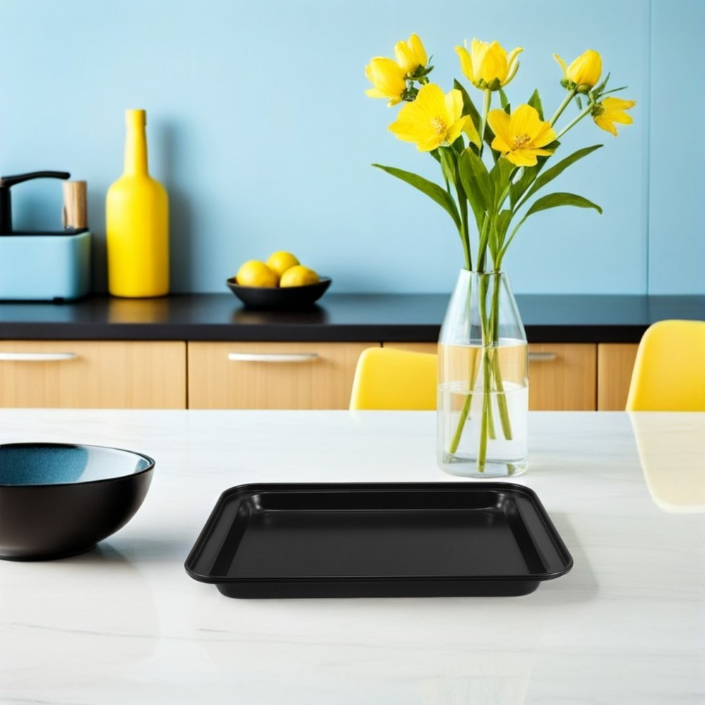 Rectangular Non-stick Baking Pan Cookie Sheet Tray Bakery Cake Bakeware