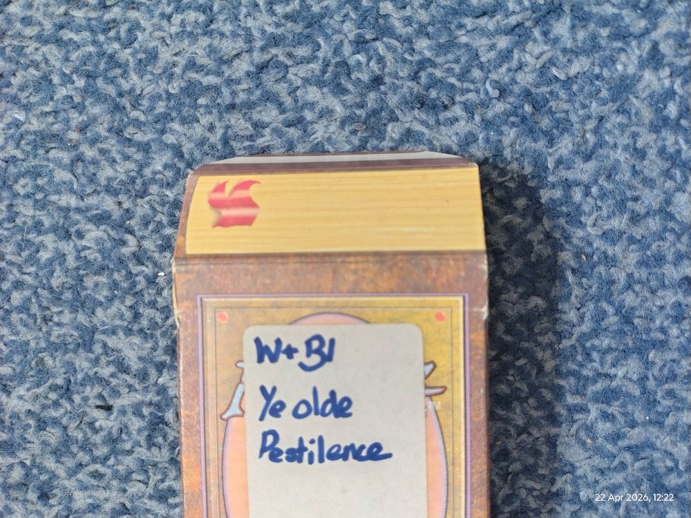 MAGIC THE GATHERING MTG EMPTY REVISED STARTER DECK BOX GOOD STICKER WOTC