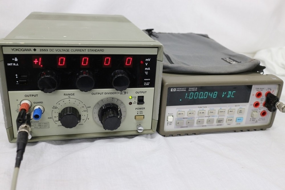 YOKOGAWA 2553-42 DC Standard Voltage Current Source Tested Working