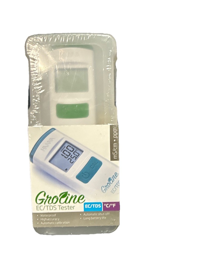 GroLine Waterproof EC/TDS (ppm) Tester (HI98318)