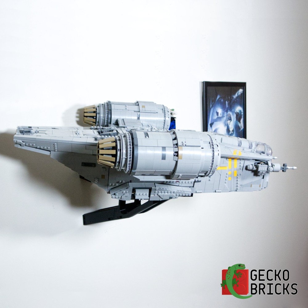 Wall Mount Display for Lego Star Wars UCS Razor Crest 75331