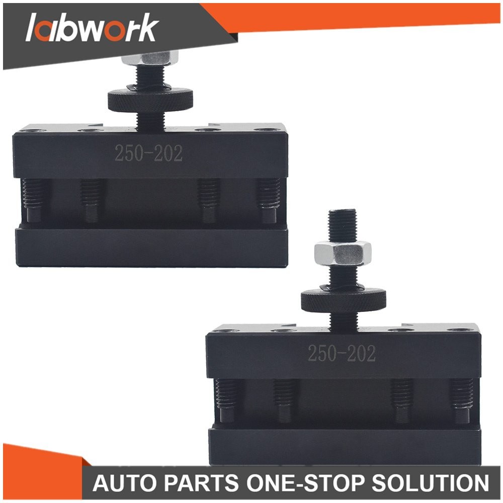 Labwork 2Pc BXA #2 250-202 Quick Change Turning Facing & Boring Tool Post Holder