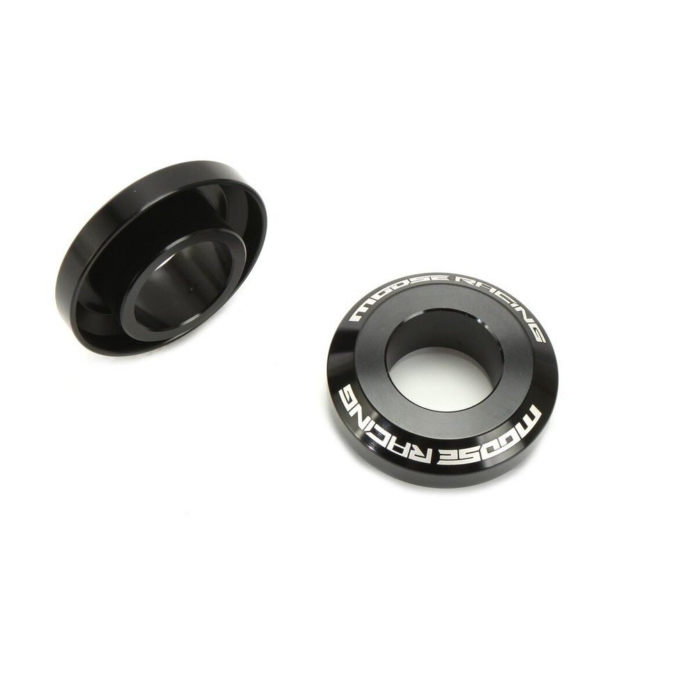 Moose Gloss Black Fast Rear Wheel Spacers - 0222-0545
