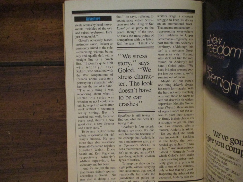 1987 TV Guide(RUTH WARRICK/ADDERLY/DIXIE SEATLE/ALAN ARKIN/ESCAPE FROM SOBIBOR)