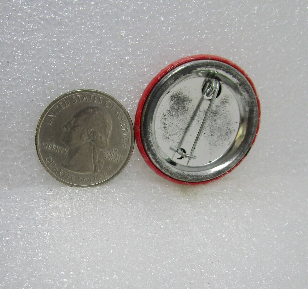 No Servicide Button Pin