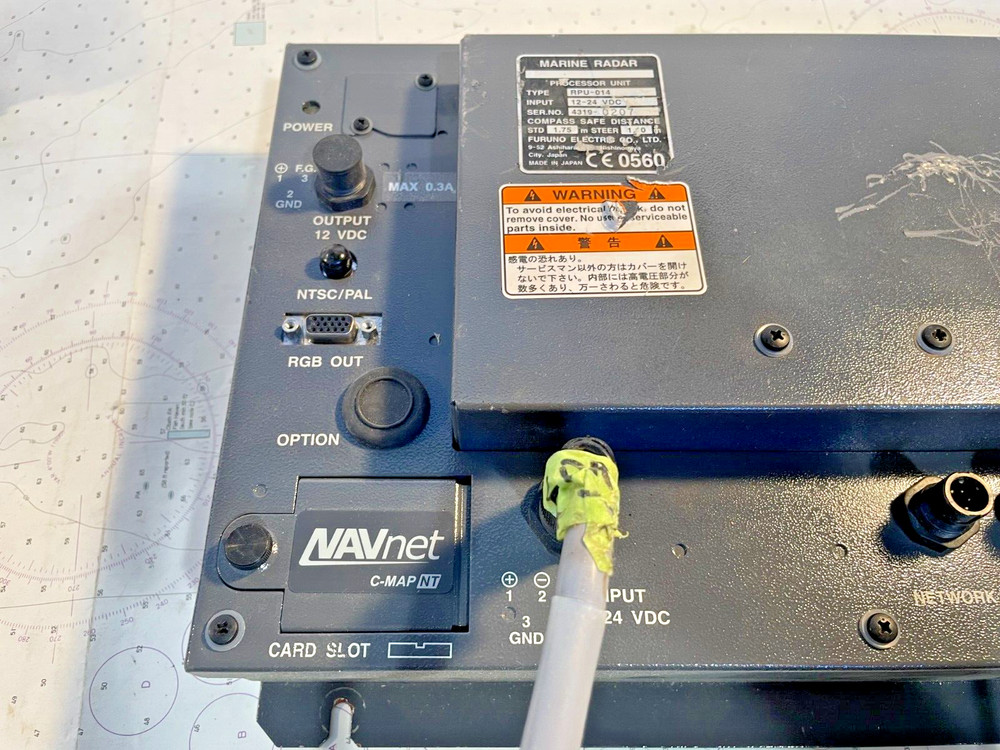 Furuno RPU-014 Processor Navionics Navnet VX1 Black Box - AS IS