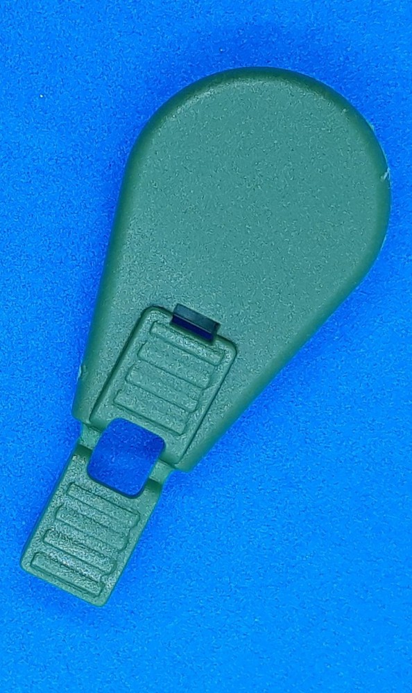 Compass Zipper Pull Liguid Filled Forest Green 4 Pieces For Jackets,Backpacks