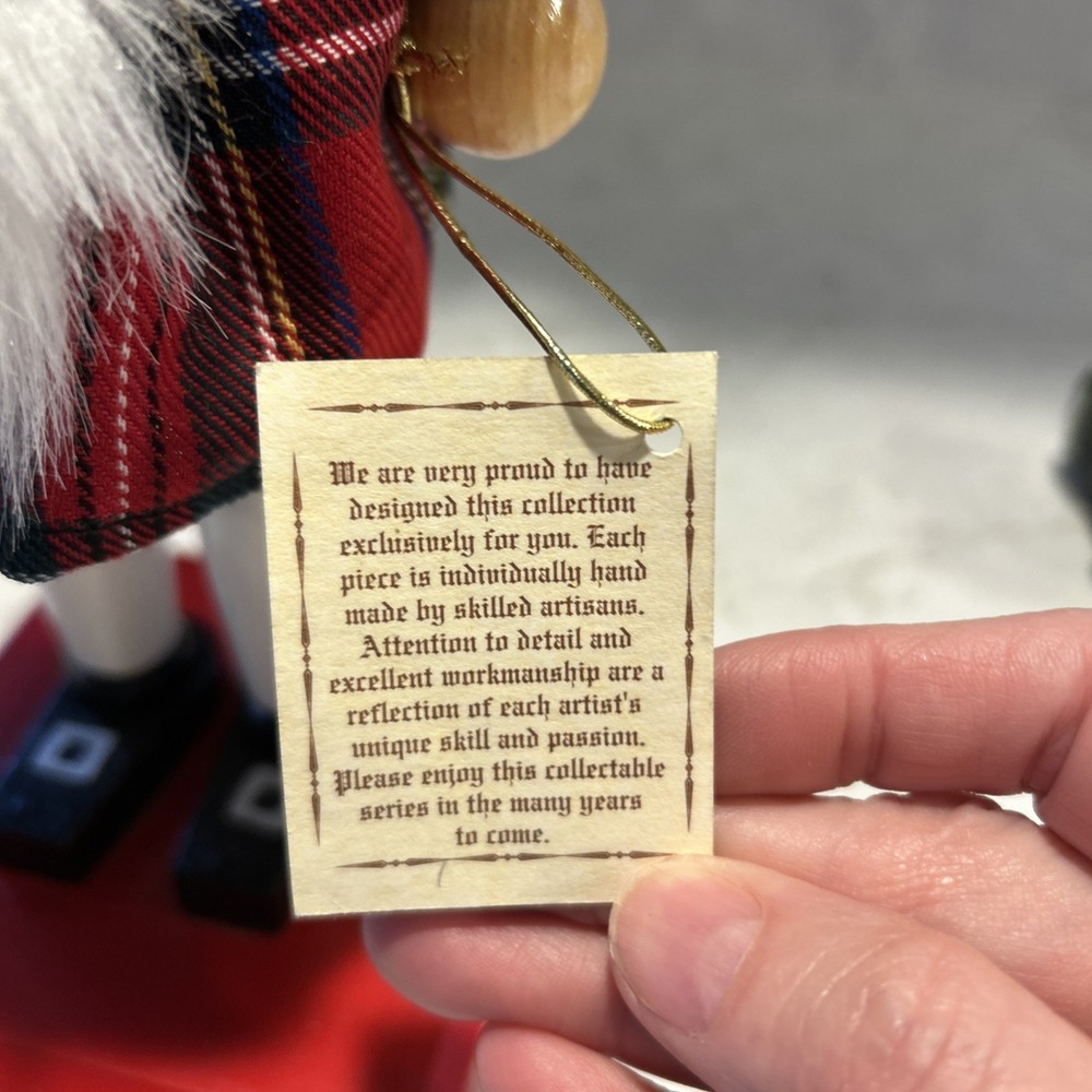 Target Limited Edition Collection Nutcracker Scottish 2005 Limited Ed. 14”