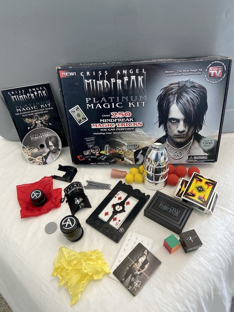 Criss Angel Platinum Magic Kit With DVD