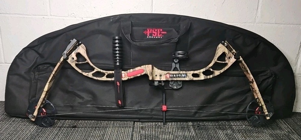 PSE Archery Rally Hunting & Target Compound Bow with Soft Case