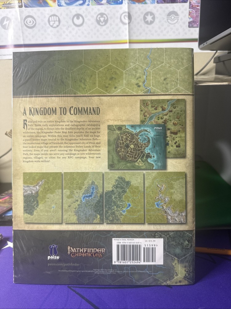 Paizo Pathfinder Map Folio - Kingmaker Bag EX