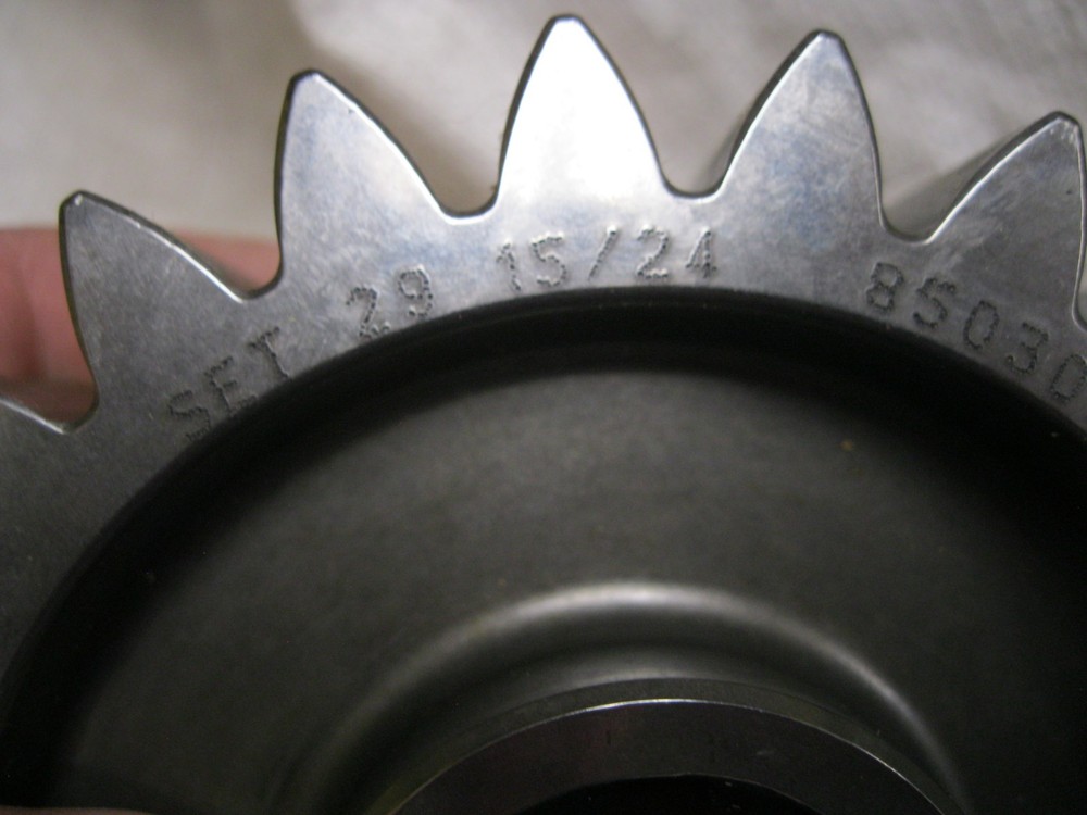 Quick Change Gear Set 29 15/24 TOOTH