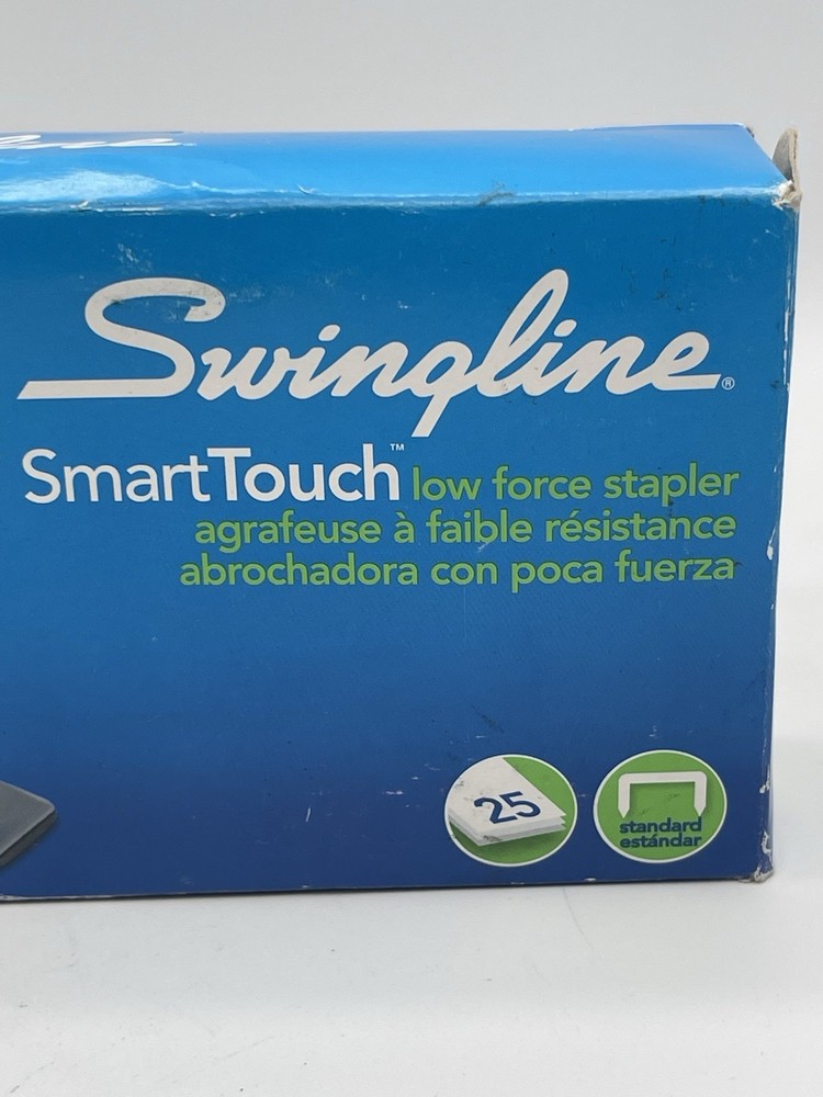 SmartTouch Desktop Stapler Reduced Effort 25 Sheets Gray/Gray