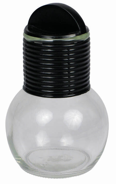 10oz Glass Hottle, Plastic Lid (12 Each)